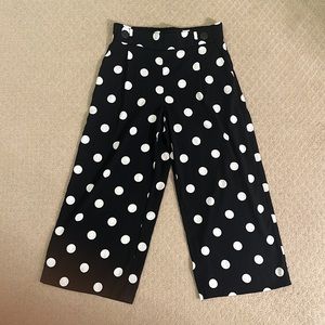 Zara Polka Dot Slacks Pants